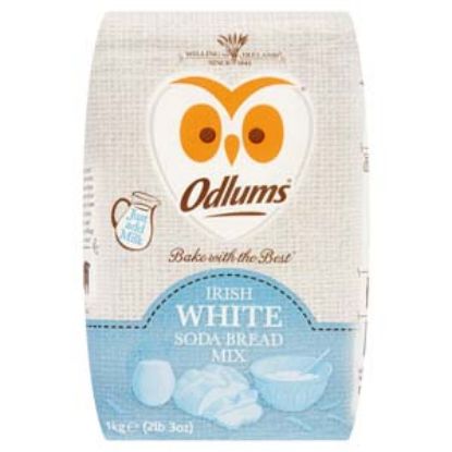 Picture of Odlums Irish White Soda Bread Mix 1kg x15